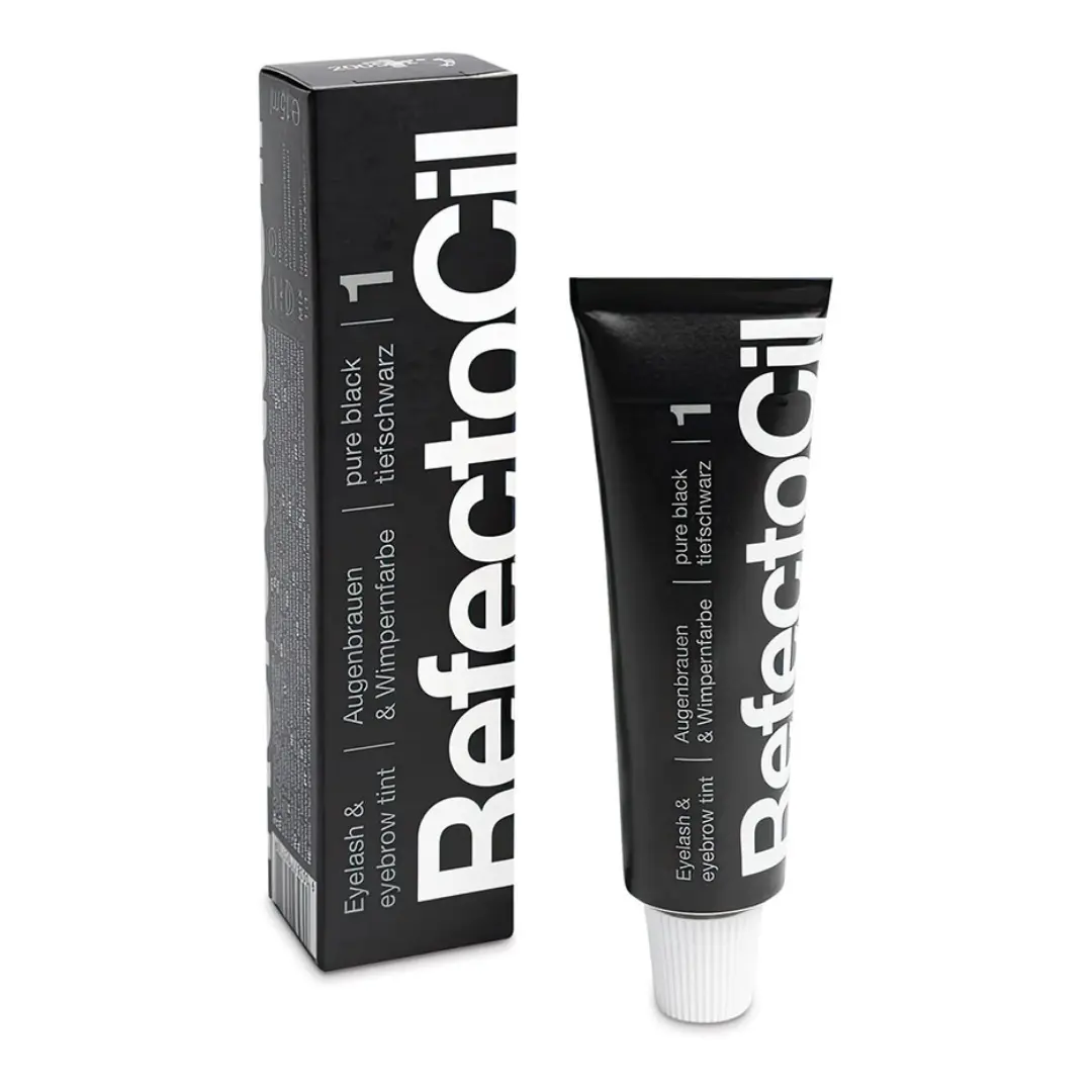 RefectoCil - Lash and Brow Tint 1 - Pure Black 15ml