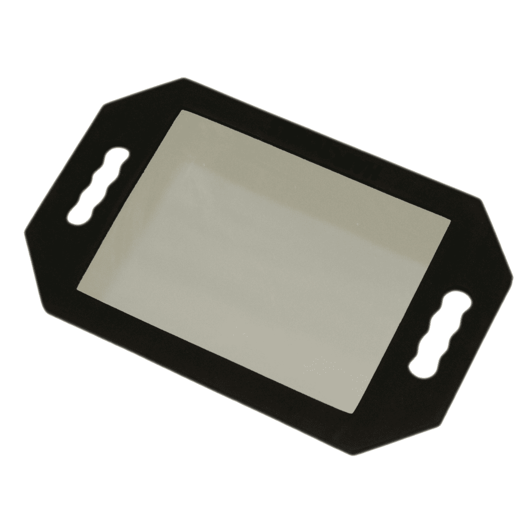 Hair Tools Foam Back Mirror - Black