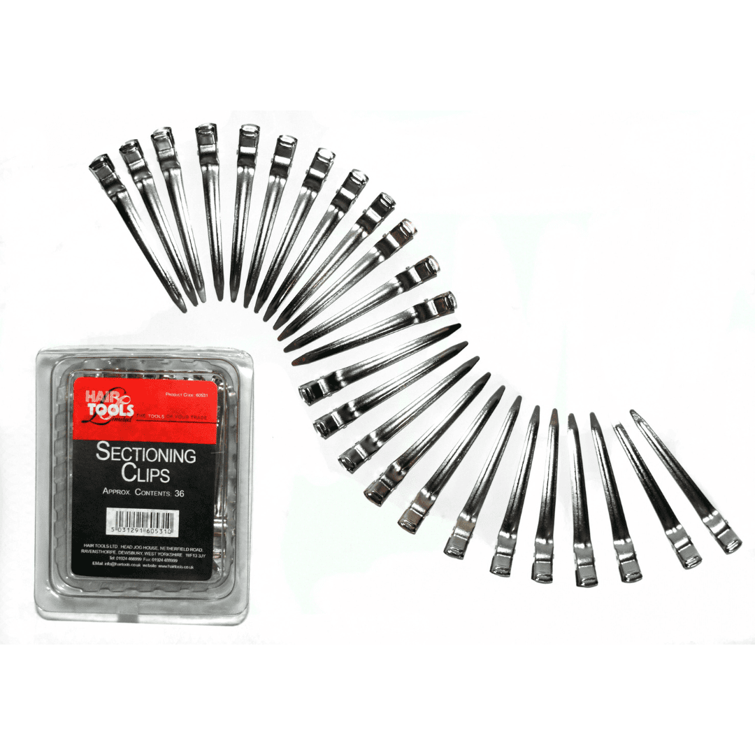 Hair Tools Section Clips (Box of 36)