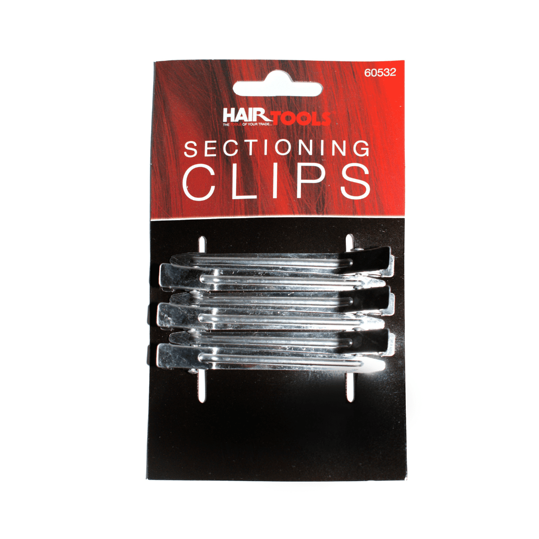Hair Tools Section Clips (Card of 6)