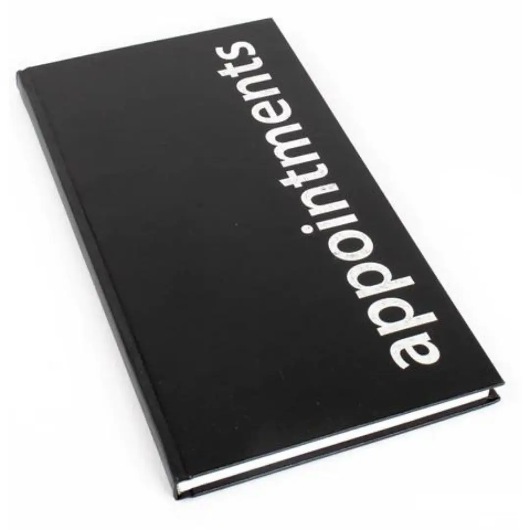 Appointment Book 3 Assistant - Black (Single)