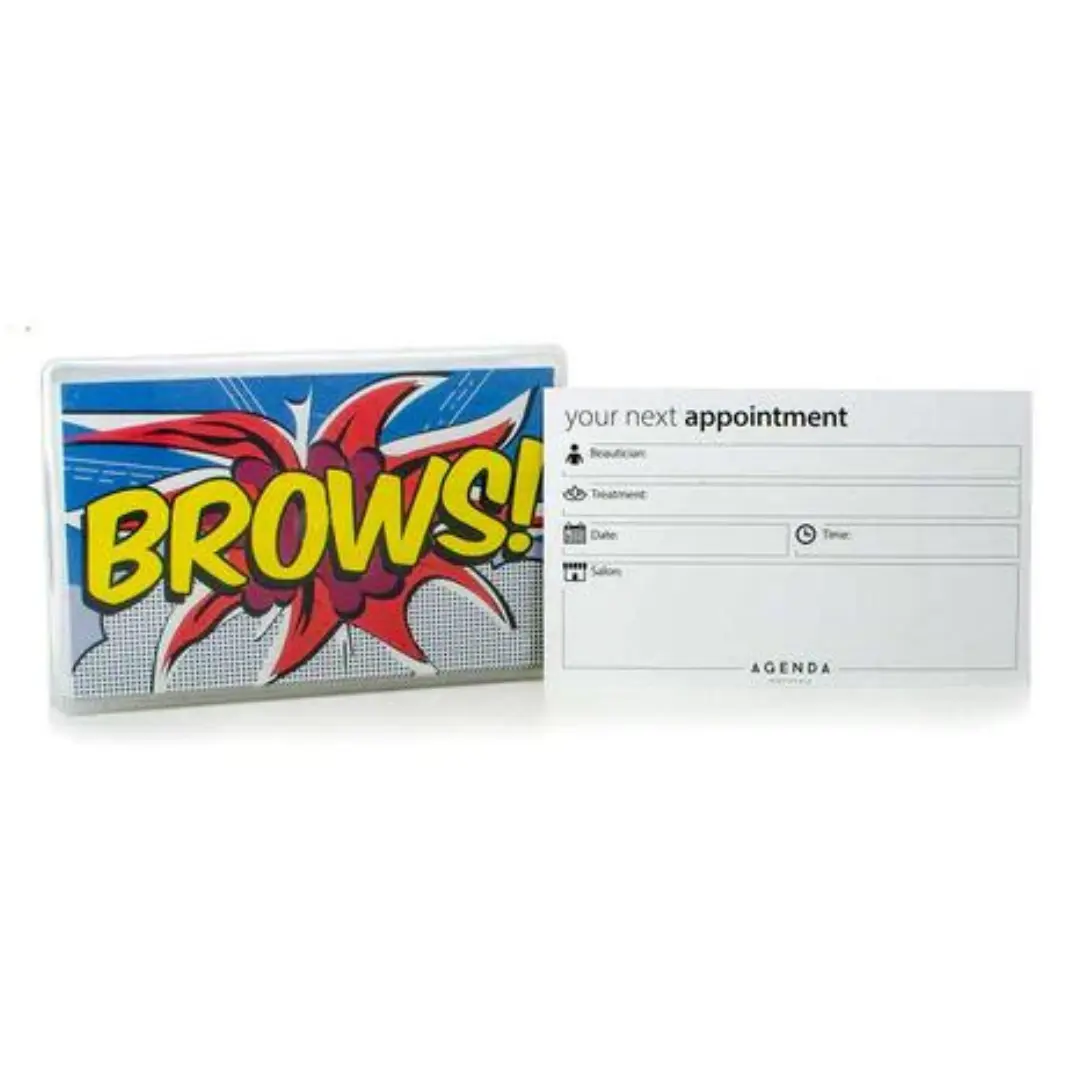 Appointment Cards - Pop Art - Brows (100 pcs)