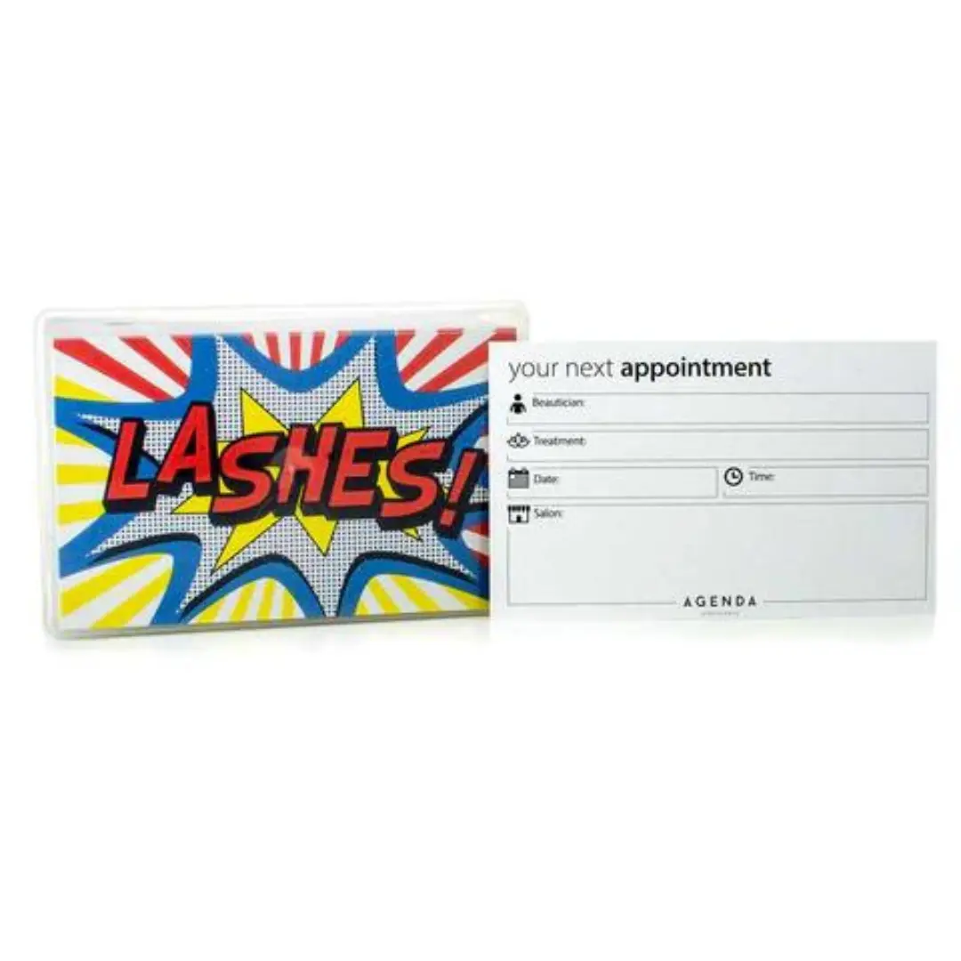 Appointment Cards - Pop Art - Lashes (100 pcs)
