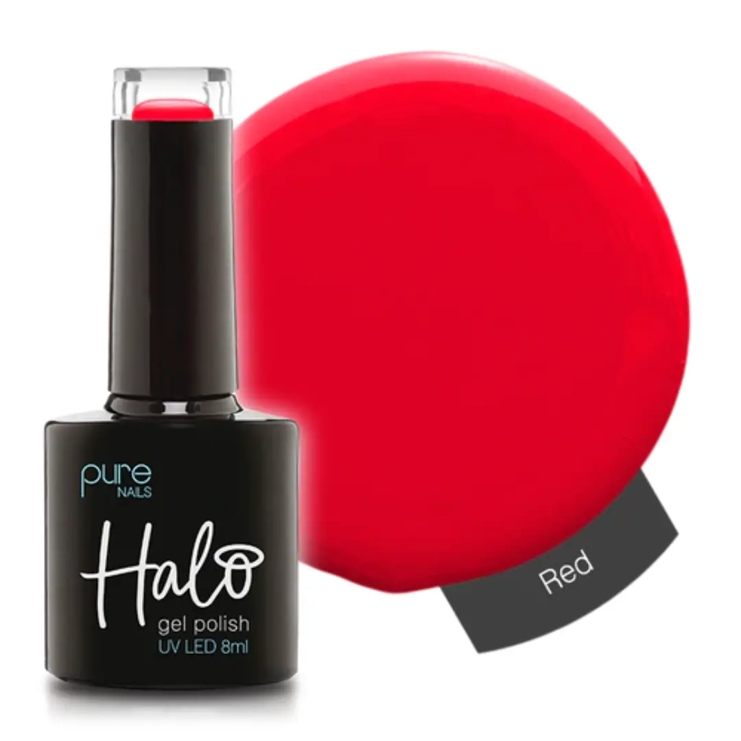 Halo Gel Polish - Red 8ml