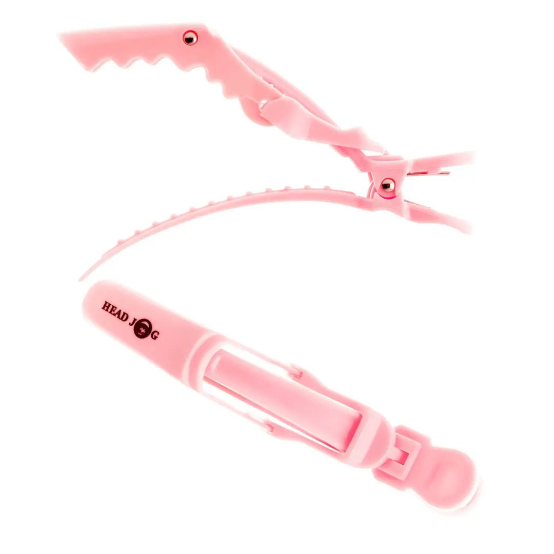 Head Jog Dino Klipz - Pink (4 Pack)