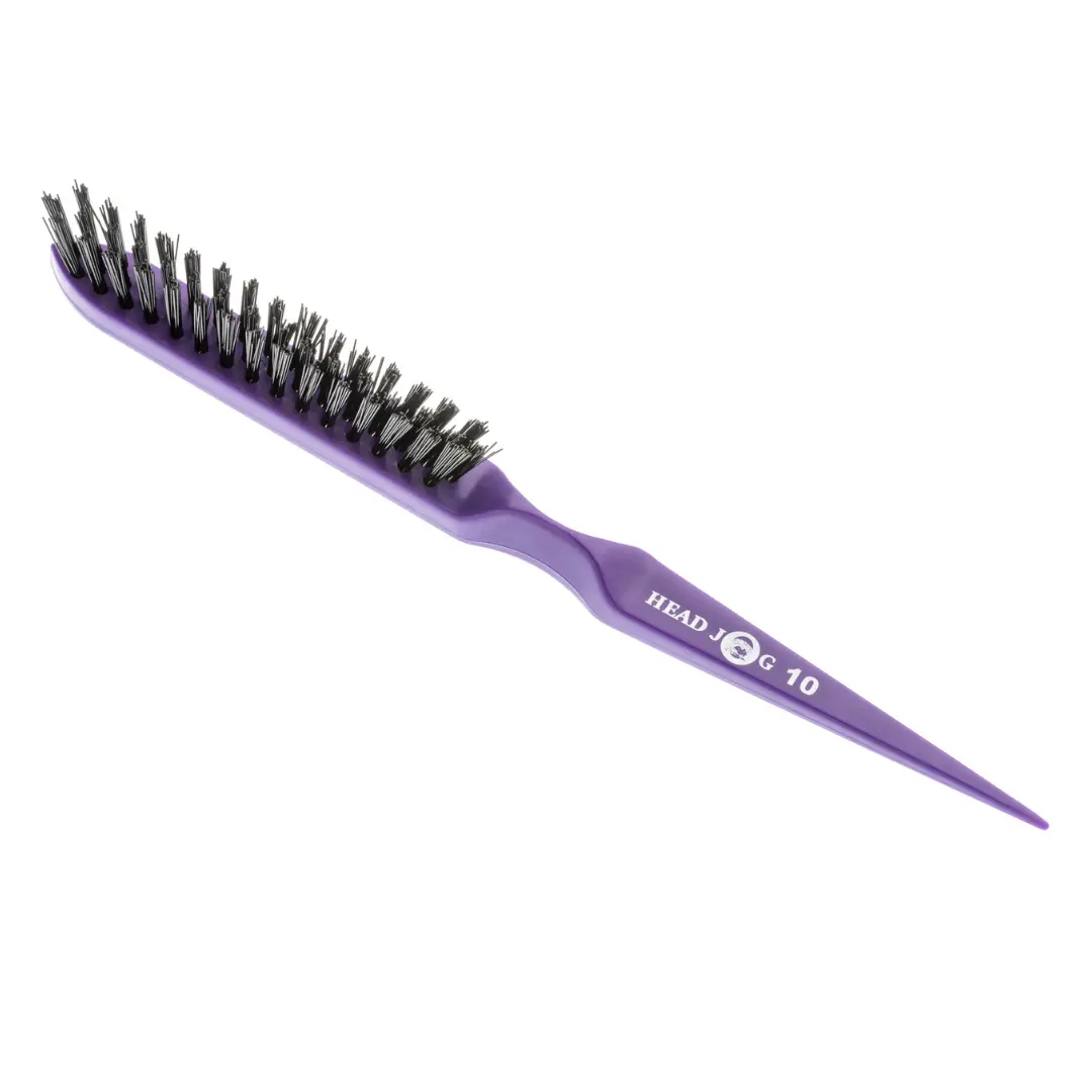Head Jog Slim Styling Brush 10 - Purple