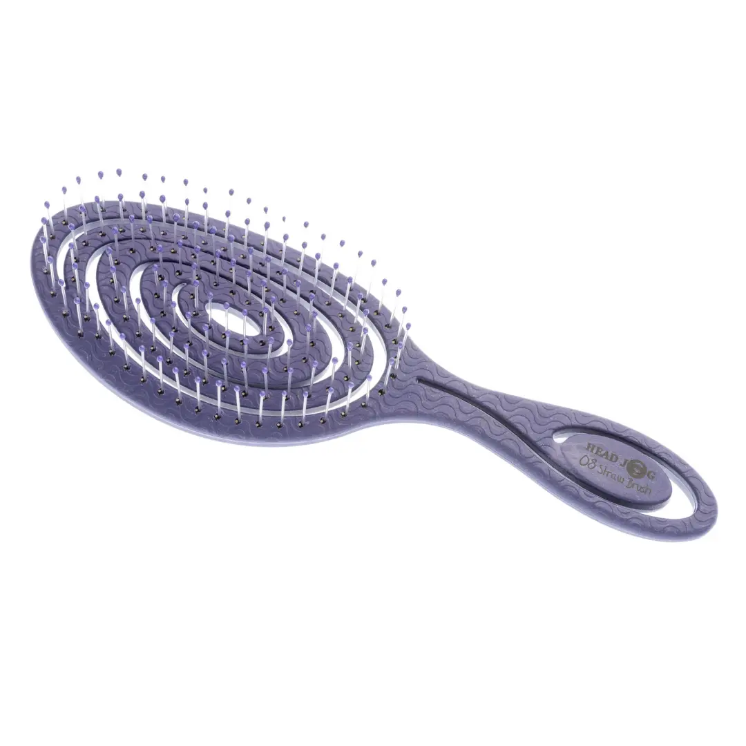 Head Jog Straw Brush Berries - Blueberry