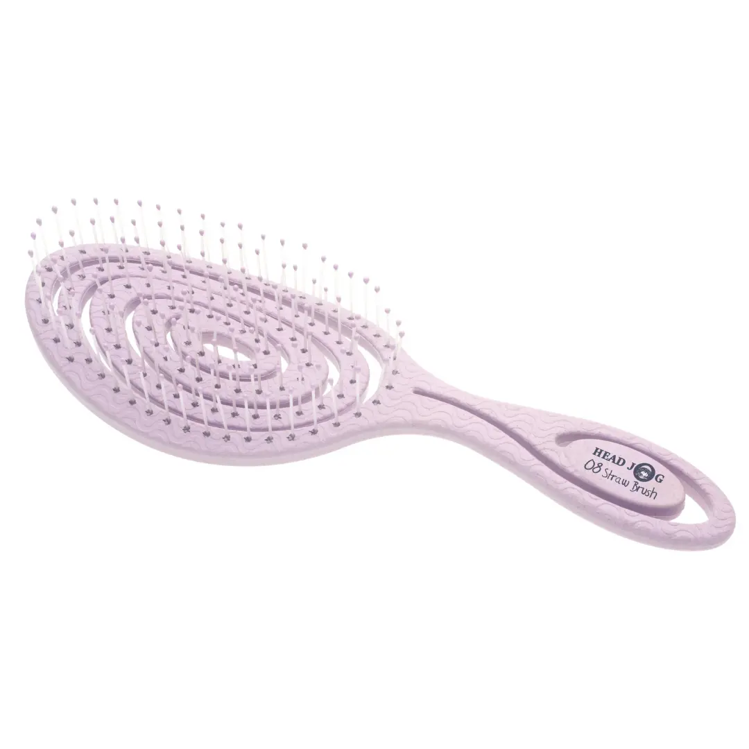 Head Jog Straw Brush - Heather