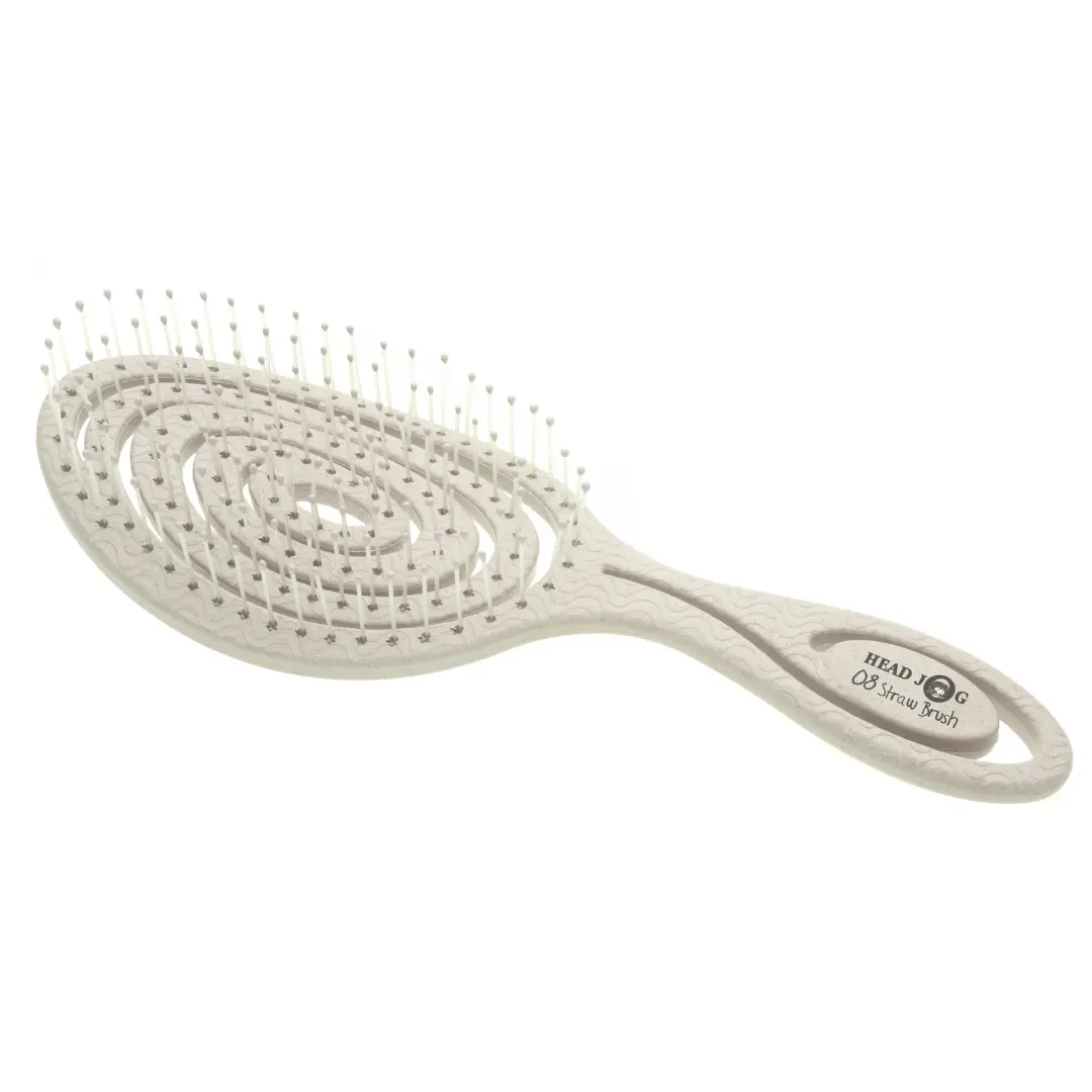 Head Jog Straw Brush - Oatmeal