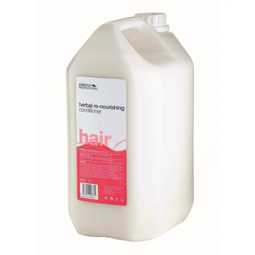 Strictly Professional Herbal Re-Nourishing Conditioner 4 Litre