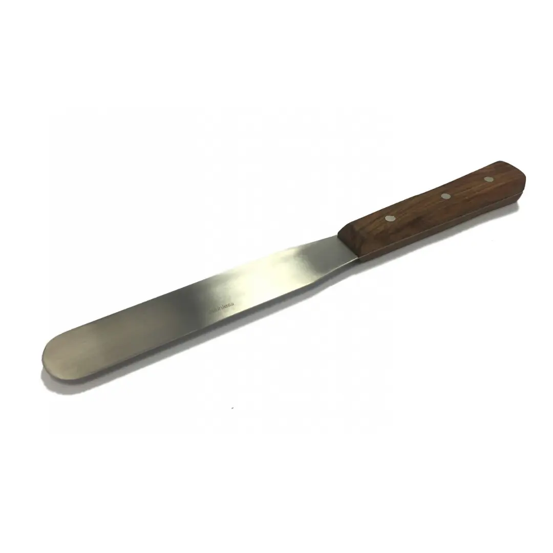 Hive Solutions Metal Spatula with Wooden Handle