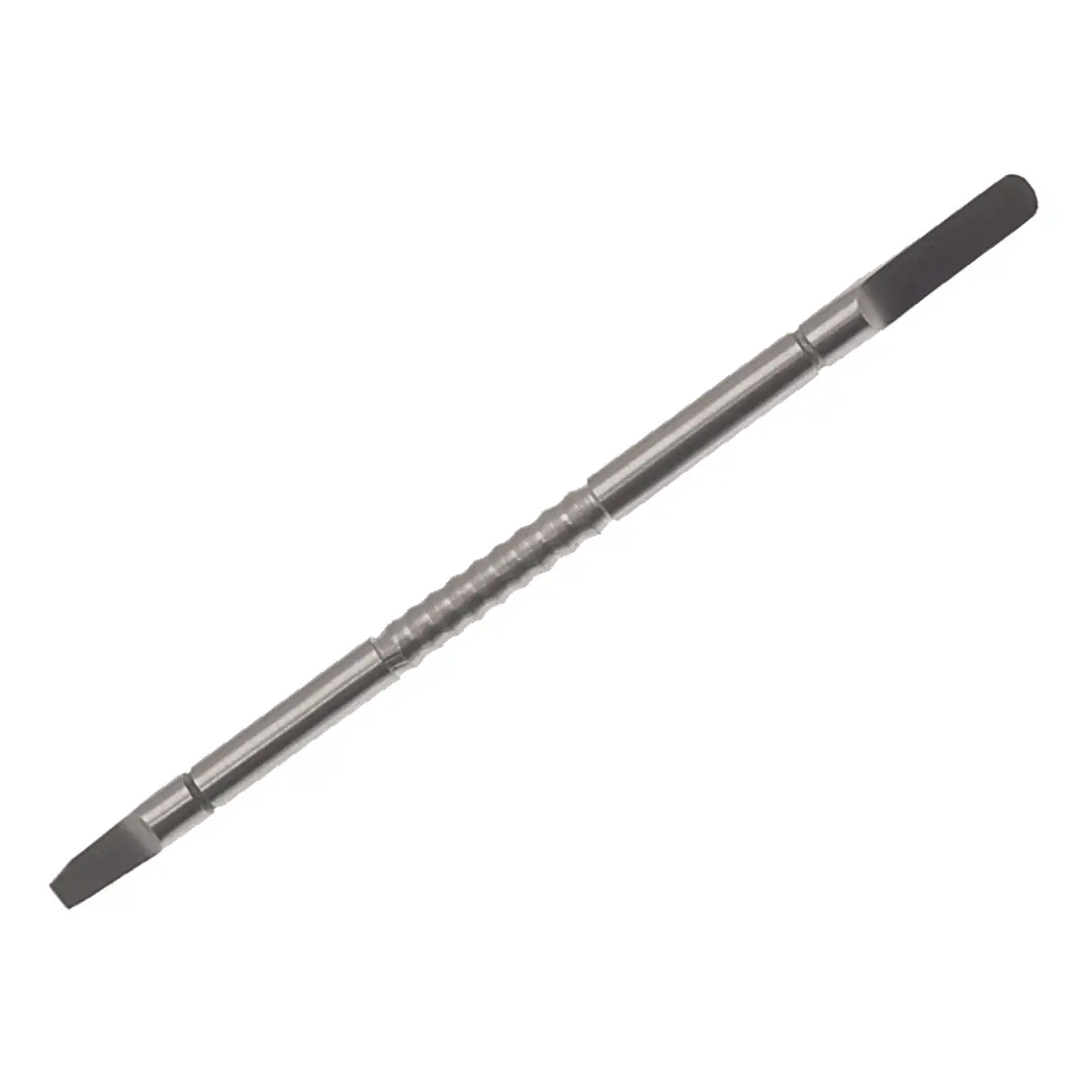 Hive Solutions Stainless Steel Dual Cuticle Pusher/Scraper - Flat