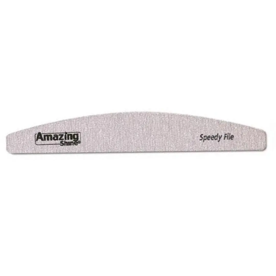 Amazing Shine Half Moon Zebra Nail File BK 150/150