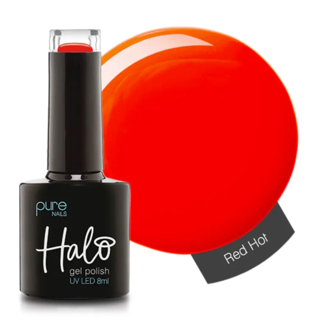 Halo Gel Polish - Red Hot 8ml