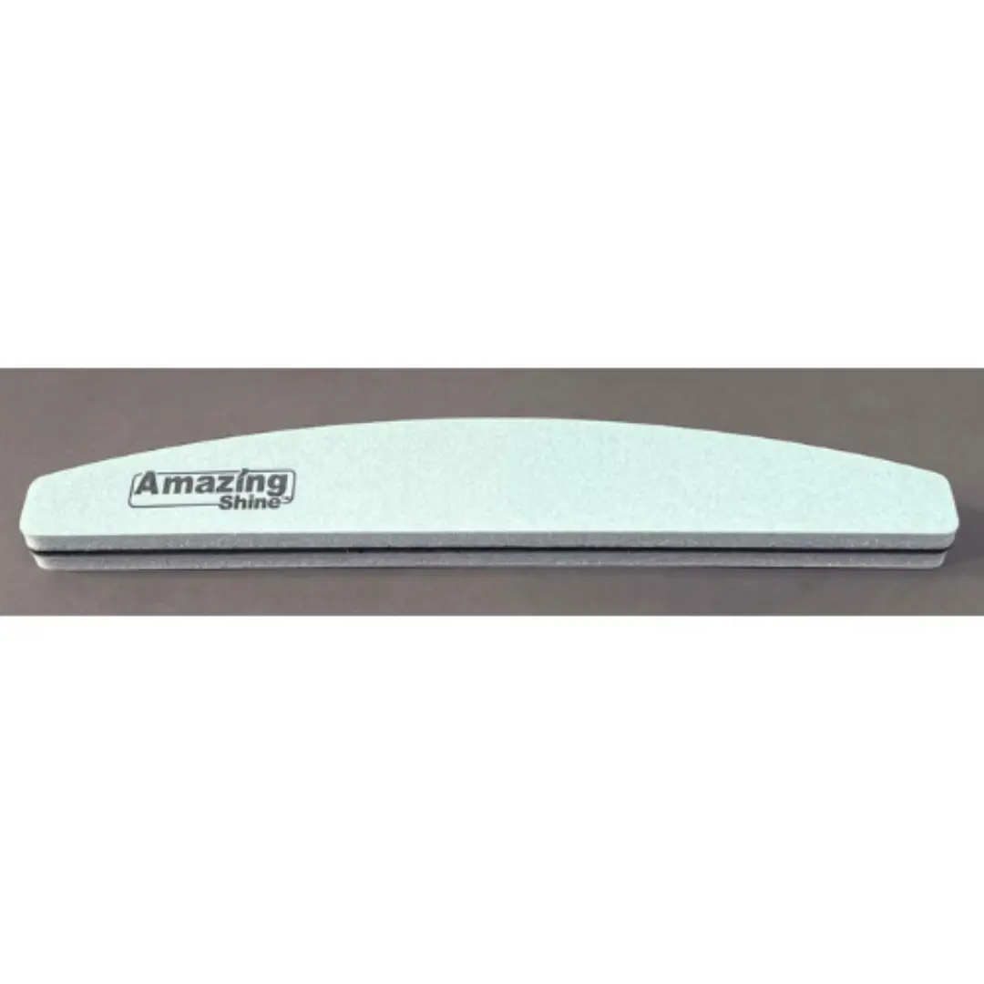 Amazing Shine Half Moon Sponge Nail File 220/280