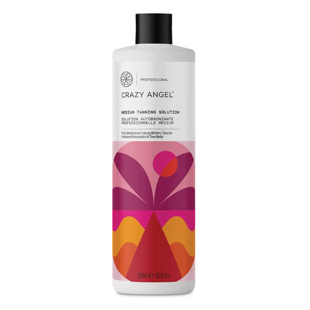 Crazy Angel Professional Tanning Solution - Medium 1 Litre