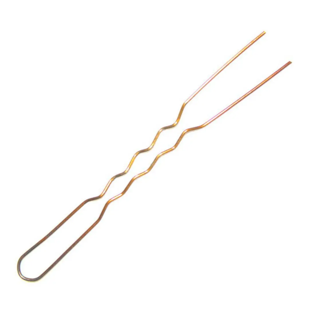 Hair Tools 2.5” Wave Pins - Blonde (Pack of 1000)