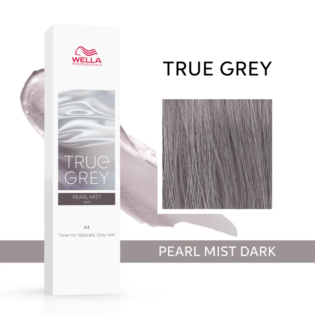 Wella Professionals True Grey Cream Toner - Pearl Mist Dark 60ml