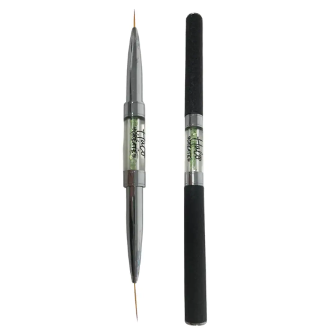 Halo Create Combo Brush - Long Fine Liner 11mm & 15mm
