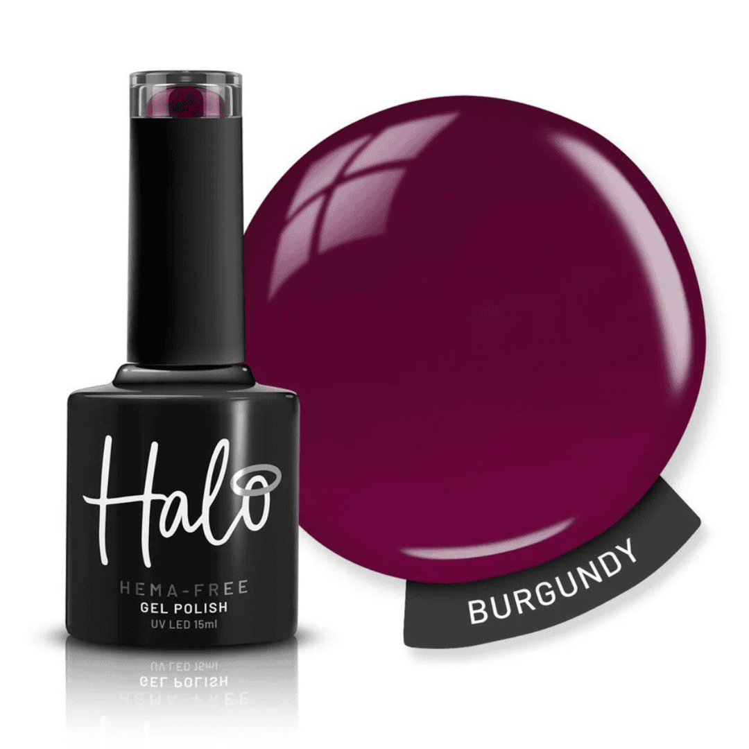 Halo Gel Polish - Burgundy 15ml